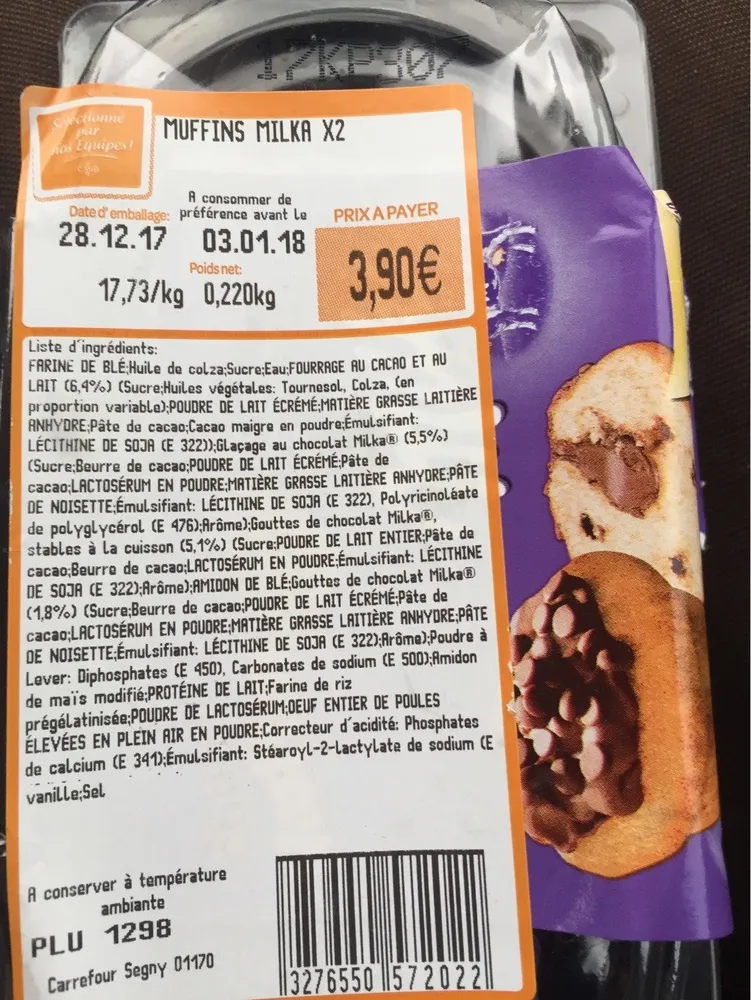 Muffin milka