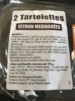 2 tartelettes citron meringuées