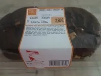 Cookies double chocolat x4
