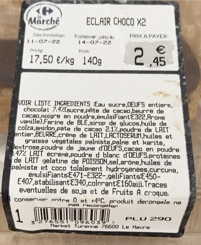 Eclair Choco