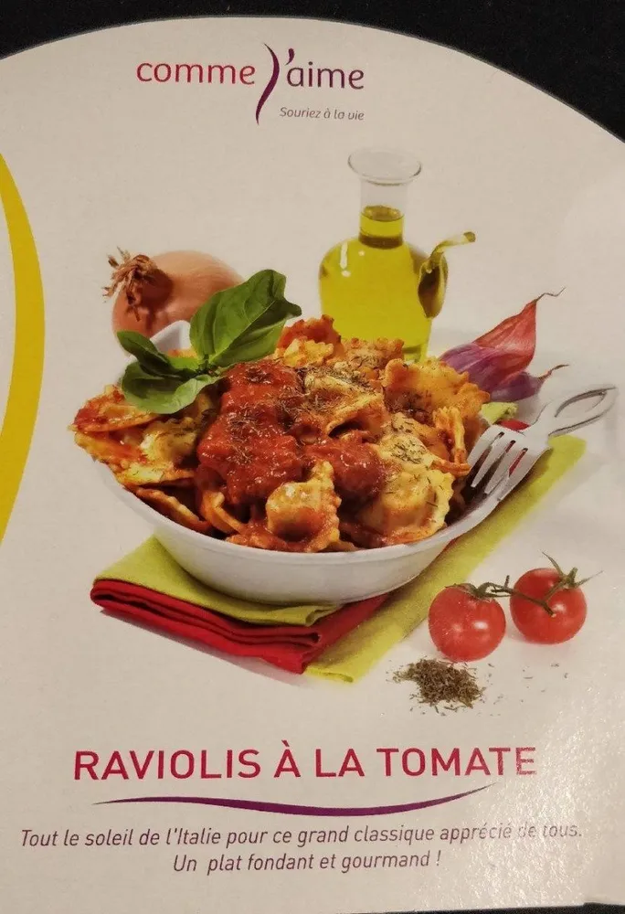 Ravioli a la tomate