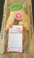 Mini Fougasse aux lardons