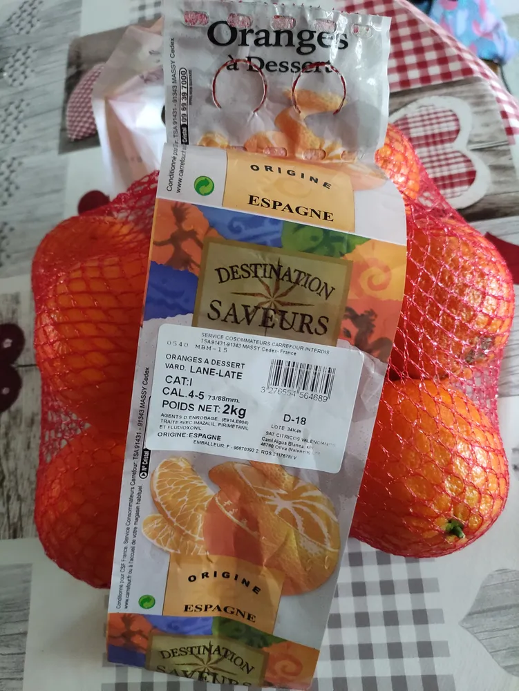 Orange a dessert