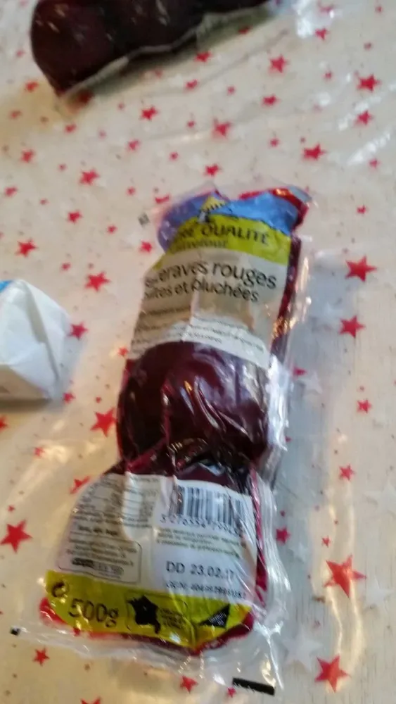 Betteraves Rouges Cuites et Épluchées