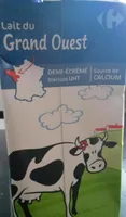 Lait demi écrémé stérilisé UHT