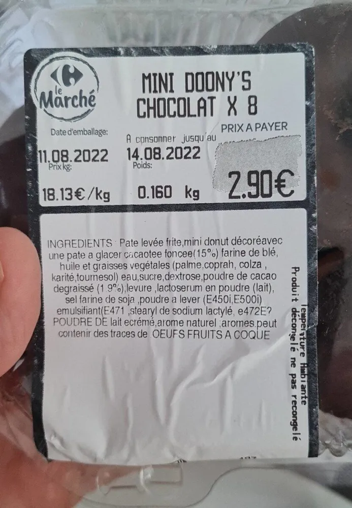 Mini Doony's chocolat