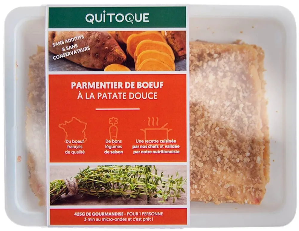 Parmentier de Bœuf à la Patate Douce