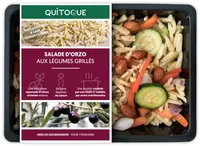 Salade d'orzo aux légumes grillés
