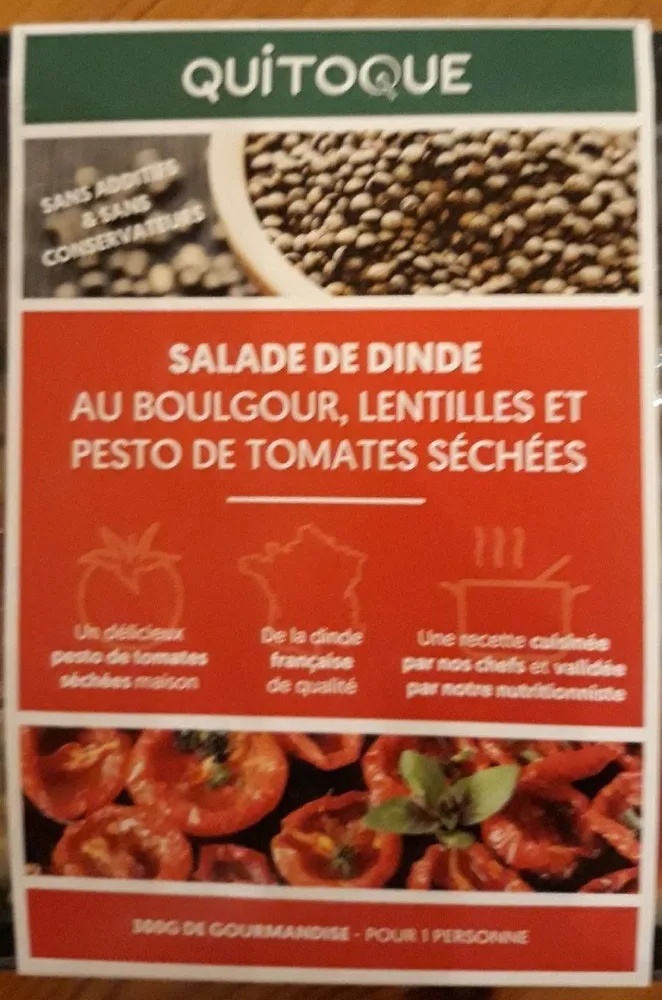 Salade dinde