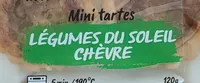 Mini tartes légumes du soleil chèvre