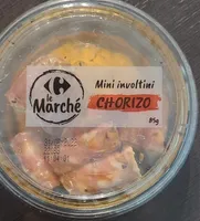 Mini involtini chorizo