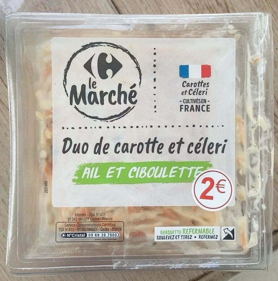 Duo de carotte et céleri