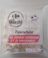 Piémontaise Au jambon supérieur et sa mayonnaise
