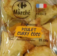 8 Samoussas POULET COCO CURRY