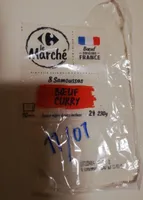 Samoussas Bœuf Curry