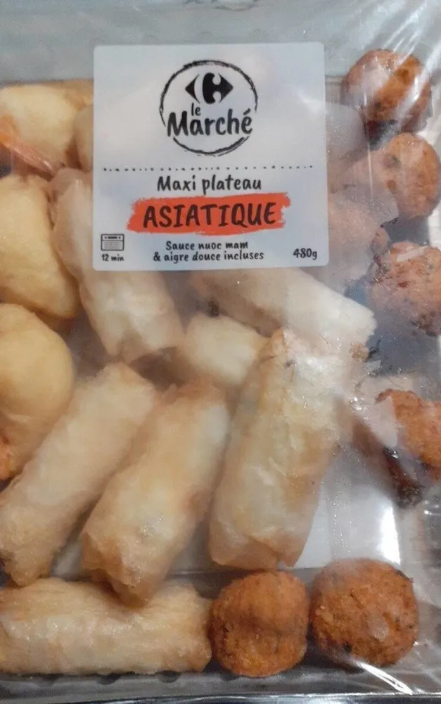 Maxi plateau asiatique