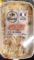 GRATIN DAUPHINOIS au jambon