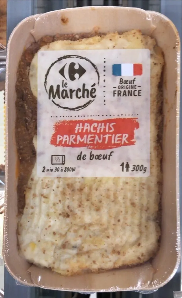 HACHIS PARMENTIER de boeuf
