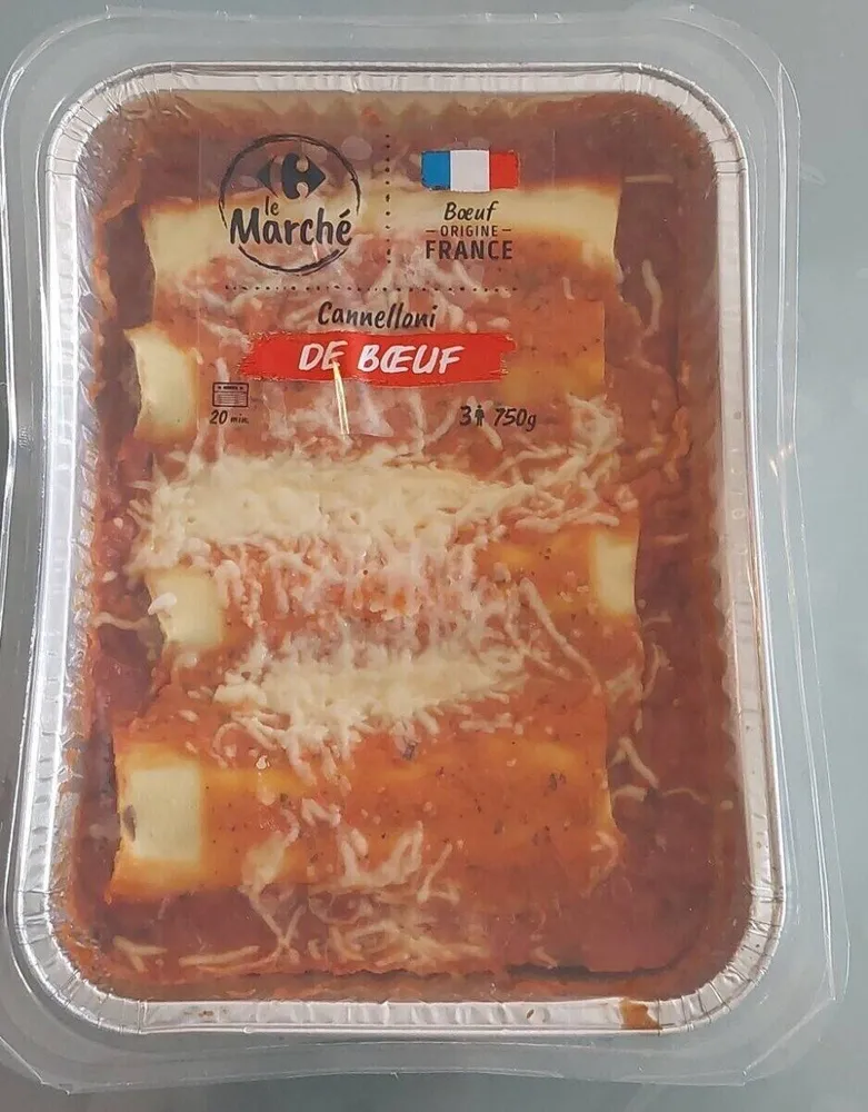 Cannelloni Bœuf & Porc