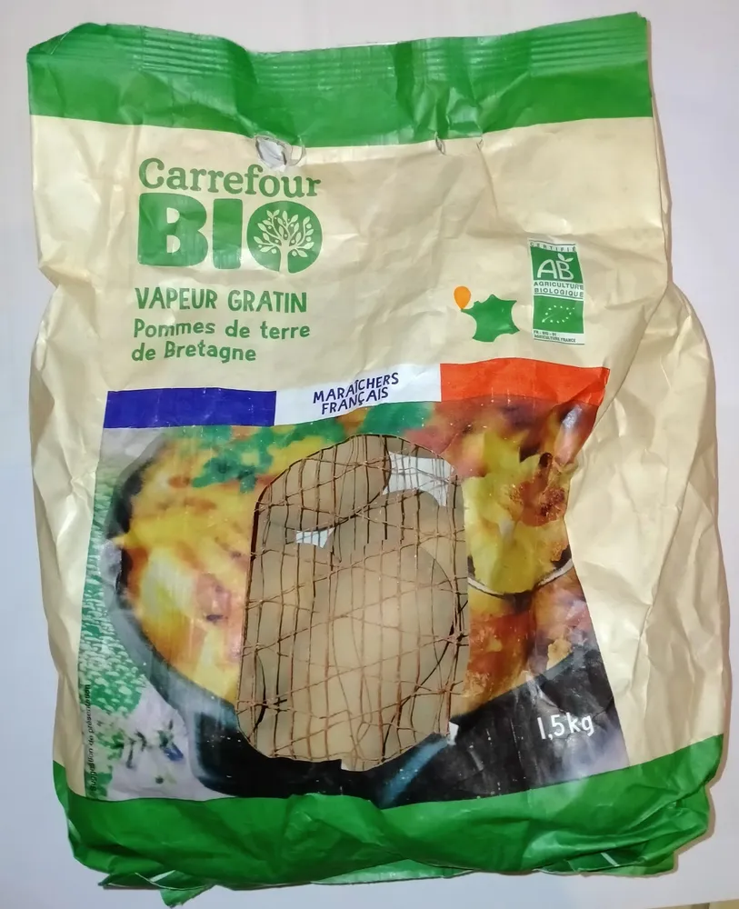 VAPEUR GRATIN Pommes de terre