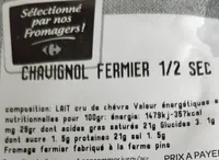Chavignol fermier 1/2 sec