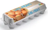 12 gros œufs frais