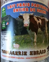 Lait frais pasteurisé