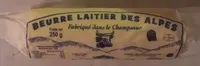 Beurre laitier des Alpes