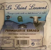 Le saint laurent fromage brebis à  pâte molle au lait thermisé