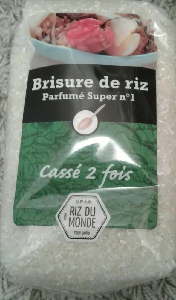 Brisure de riz parfumé cassé 2 fois