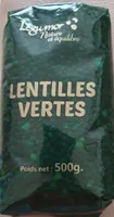 Lentilles vertes