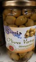 Olives vertes dénoyautées