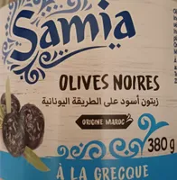 Olives noires à la grecque