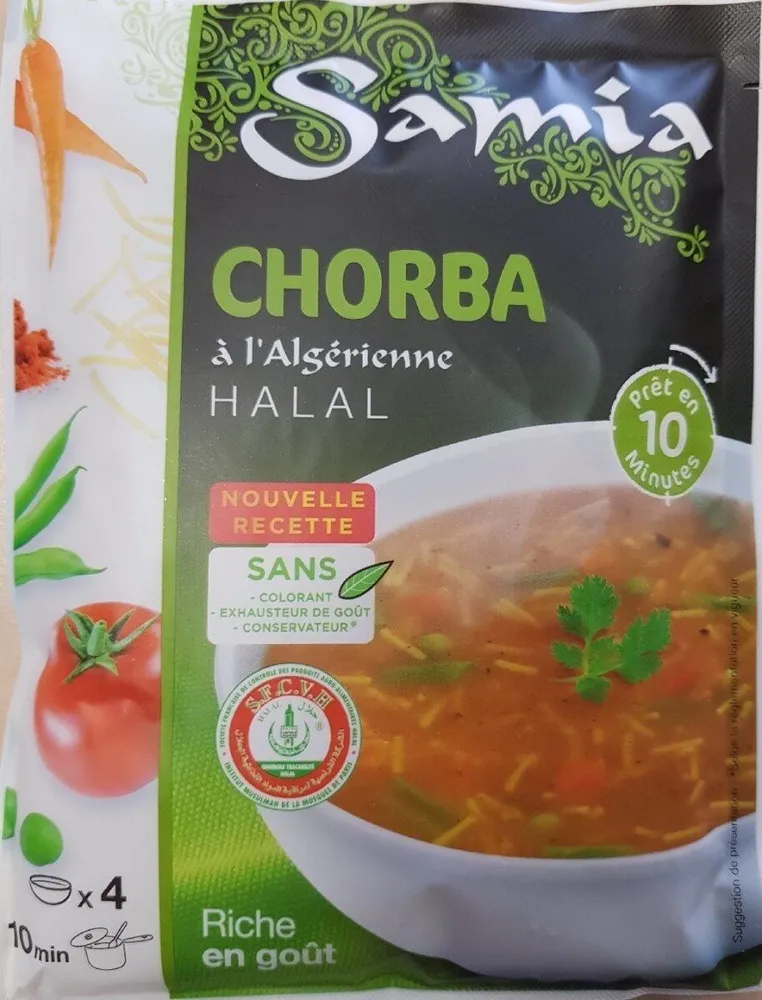 Chorba à l'Algerienne halal