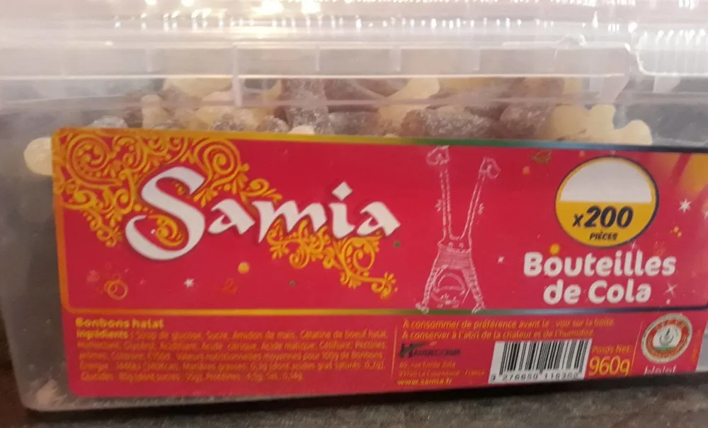 Bouteilles de coca