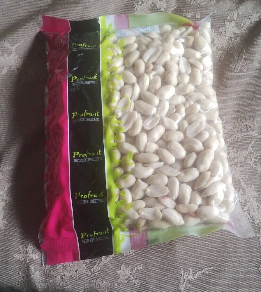 Arachides crues blanchies