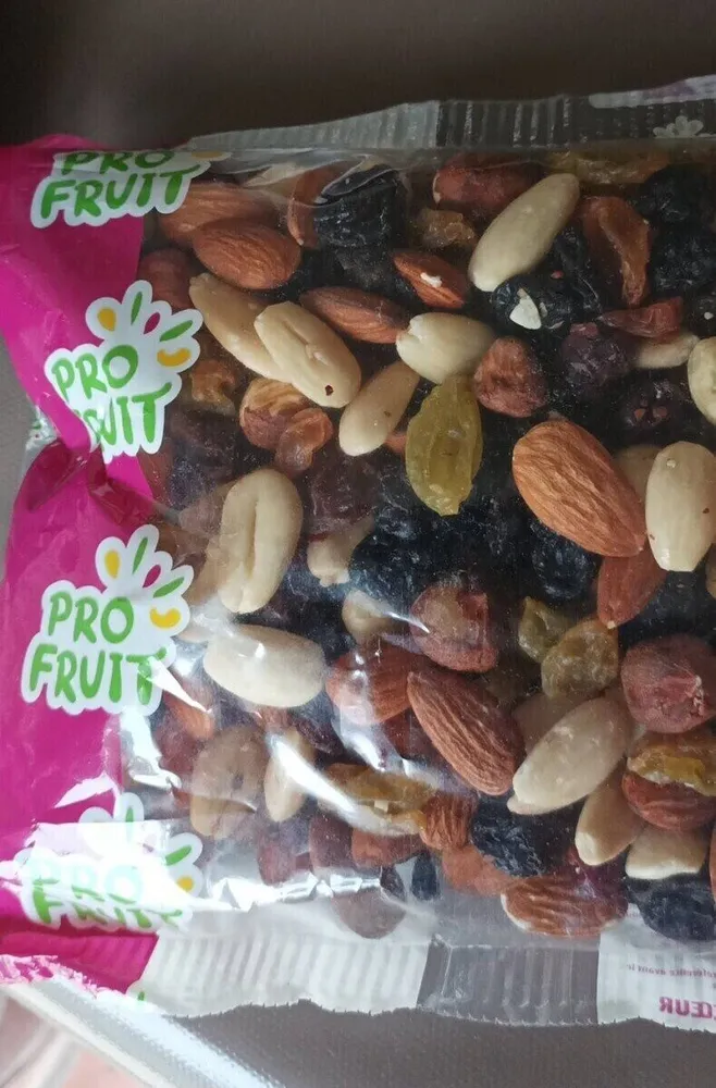 Mélange gourmand mélange fruits secs