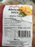 Abricots secs