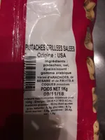 Pistaches Grillées Salées