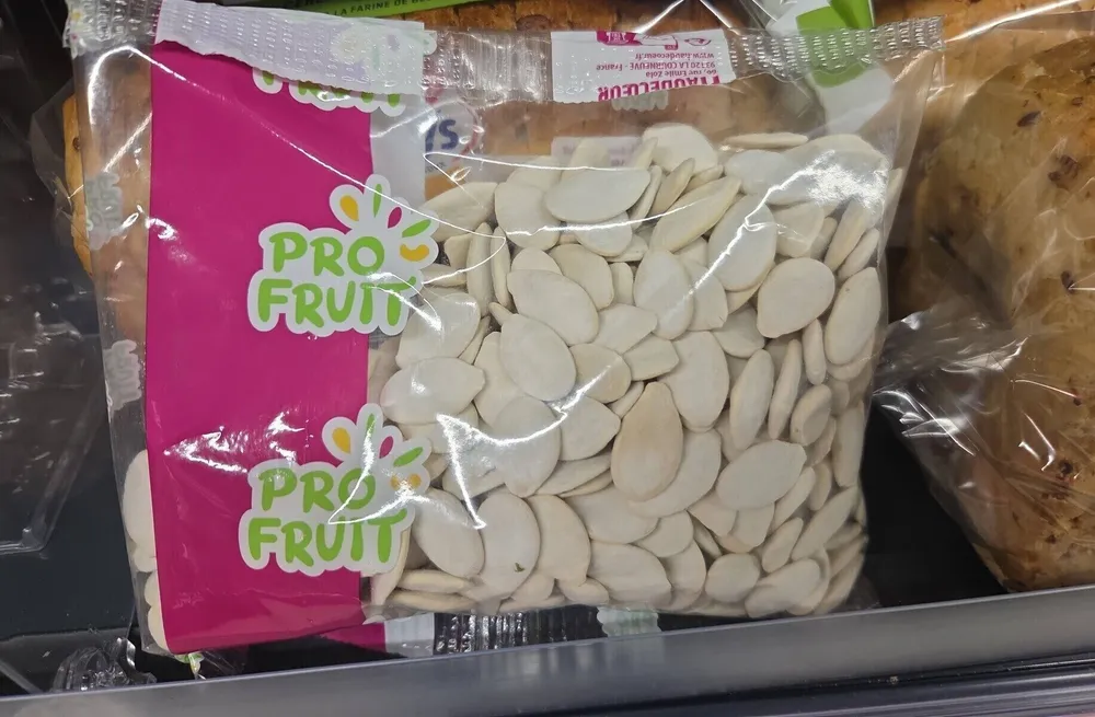 Pépites blanches grillées salées