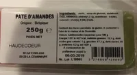 Pate d'amande