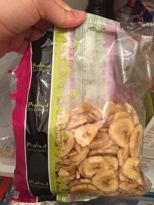 Chips de bananes sucrées