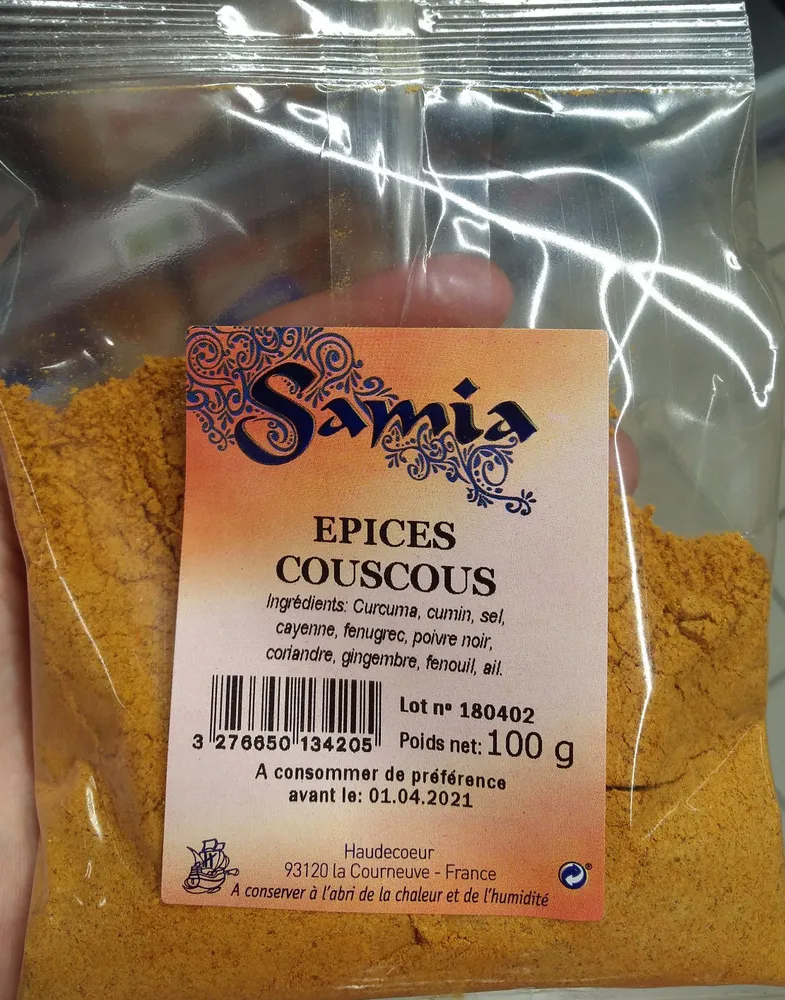 Épices couscous