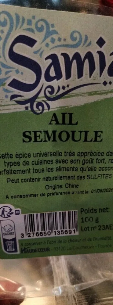 Ail semoule