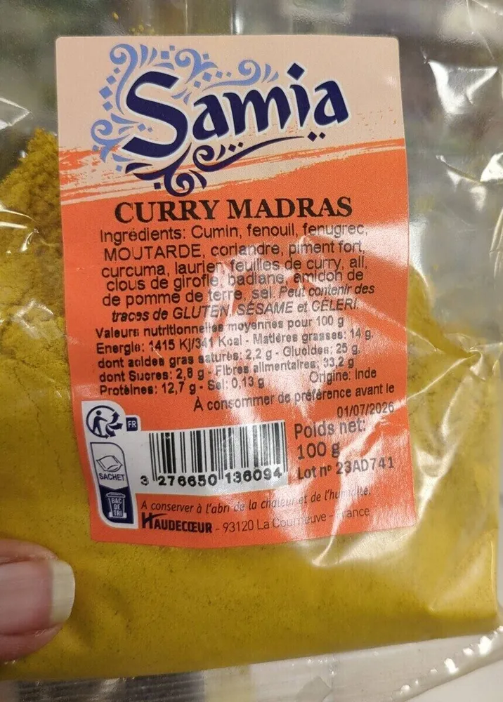 Curry madras