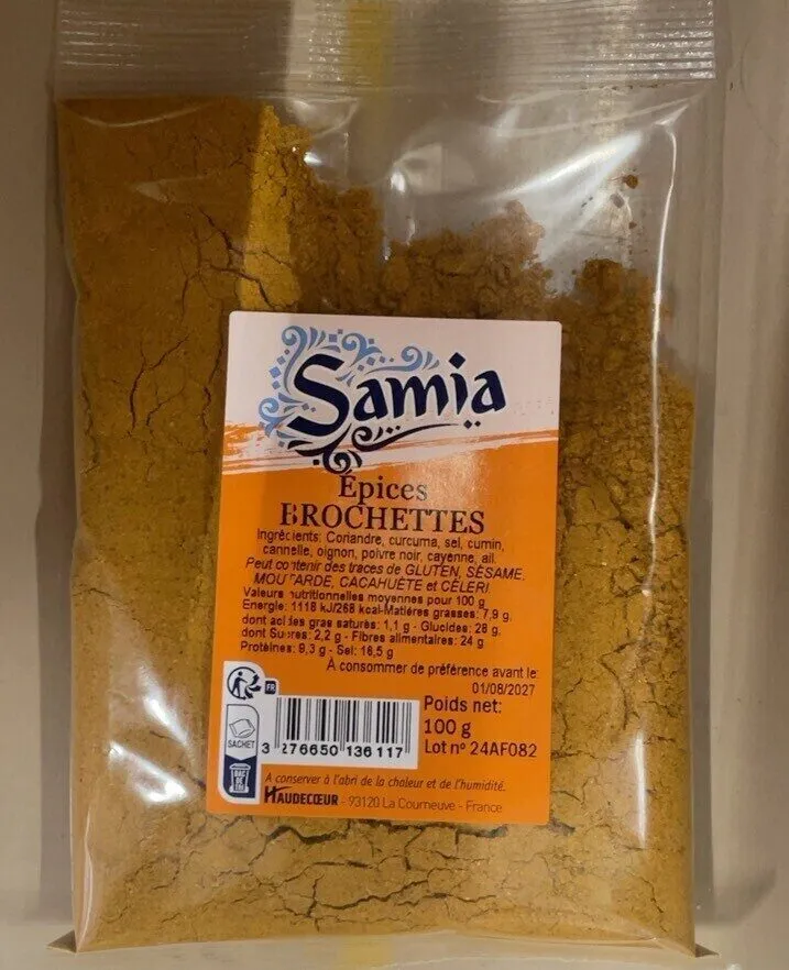 Épices brochettes