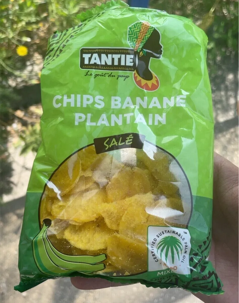 CHIPS BANANE PLANTAIN SALÉ