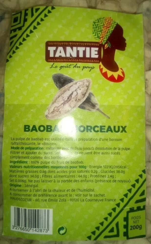Baobab morceaux