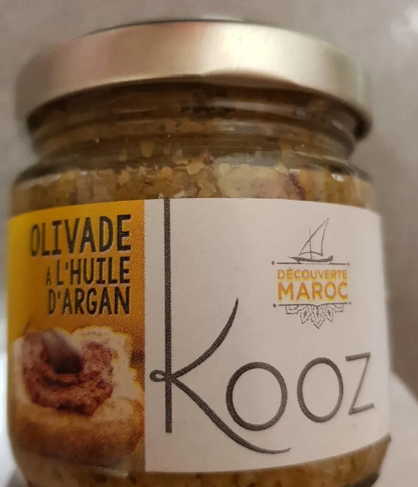Olivade a l'huile d'argan