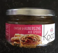 Caviar d'aubergine aux épices